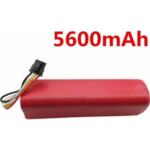High quility Rechargeable Battery For Xiaomi mijia robot Battery 14.4V 5600mAh robot vacuum cleaner accessories parts