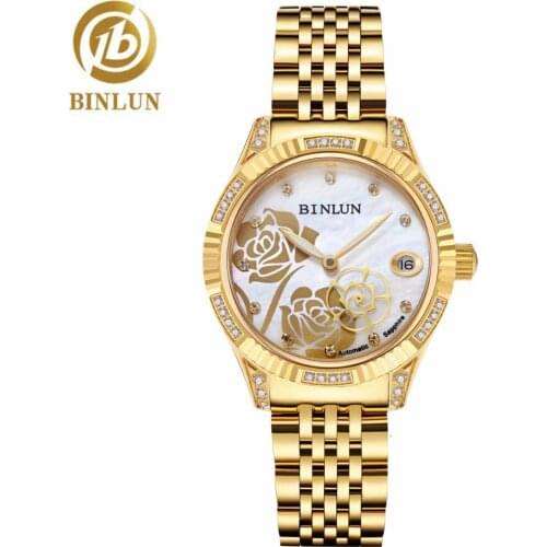 Binlun Ladies Waterproof Watch