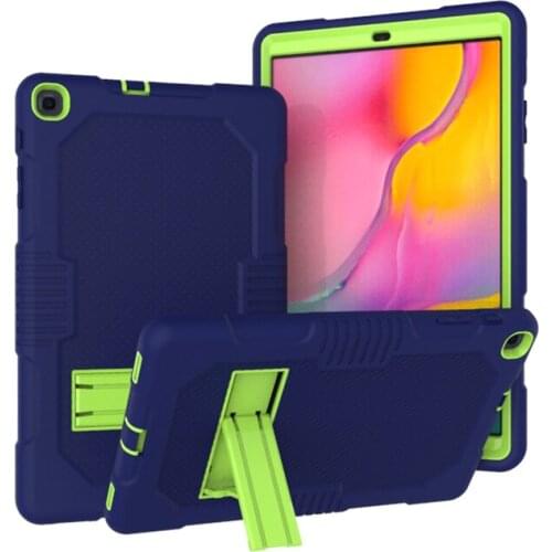 Case For Samsung Galaxy Tab A 2019 SM T510 T515 10.1 inch 2019 Baby Safe Armor Shockproof Heavy Duty Silicone Hard Case + Film