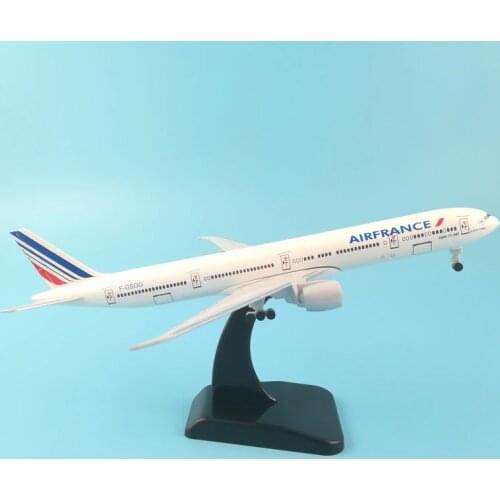 JASON TUTU 20cm Air France Plane Aircraft Model Diecast Metal Model 1:400 Airbus 380 Concord Plane Airplane Model Toy Boeing 777
