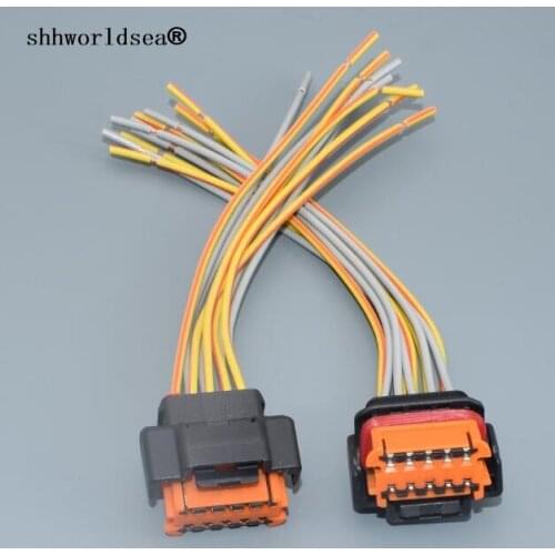 Worldgolden 1/5/30/100pcs car headlight auto socket for PEUGEOT 407 408