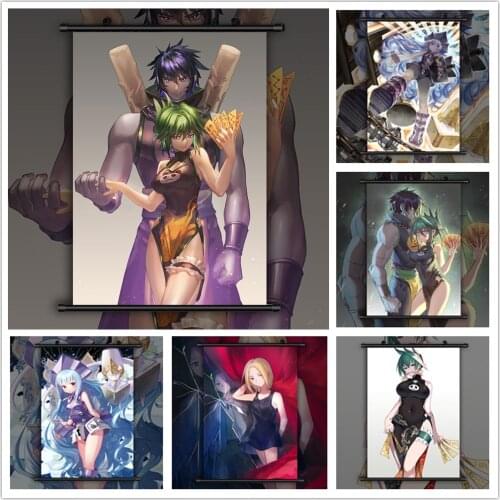 Shaman King Tao Jun Kyouyama Anna HD Print Wall Poster Scroll