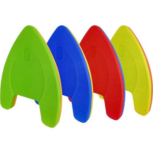 Lightweight A Shape EVA Swimming Board Floating Plate Back Float Kickboard Pool Training Aid Tools for Adult & Children