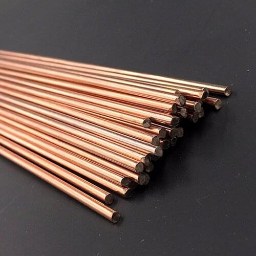 Copper phosphorus brazing welding rods solder phoscopper alloy brass bronze flat round 2mm 2.5mm 3mm 4mm