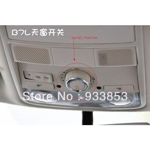 Car Sunroof Switch Beige/Grey For VW Golf MK6 Jetta MK6 Passat B7 B7L