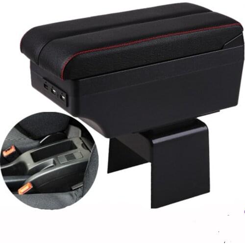For Peugeot 307 armrest box central content box interior Armrests Storage car-styling accessories part with USB