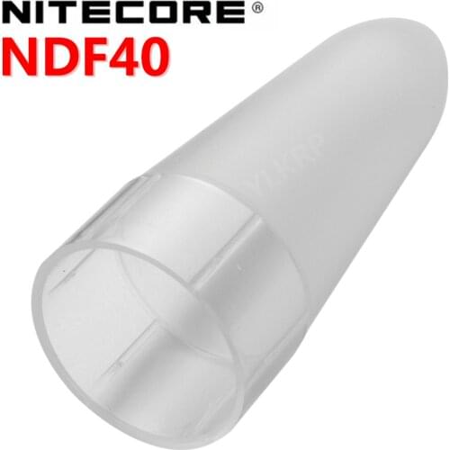 Portable Lighting Accessory Nitecore NDF40 40MM Flashlight Diffuser Suitable for Flashlight with Head of 40mm