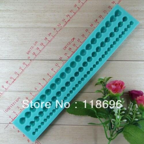 Pearl model chocolate silicon mold fondant Cake decoration pearl mould fondant mold NO.SI295