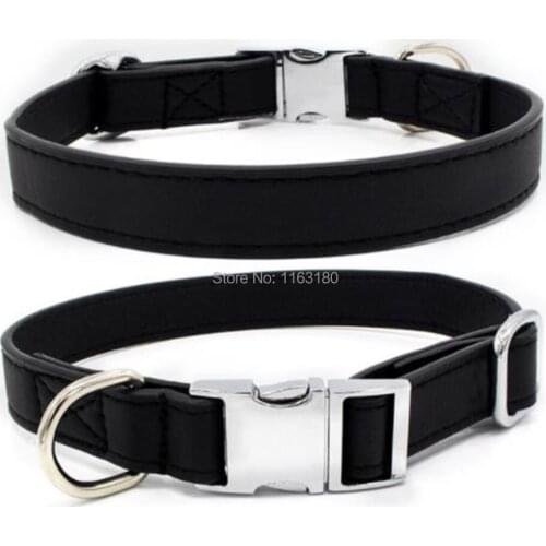 12pcs/lot Adjustable Personalized Microfiber Pet Dog Cat Collars Custom Puppy Cat Nameplate ID Collars