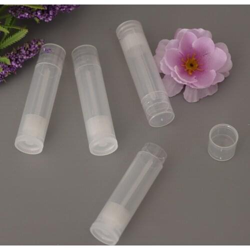 25Pcs 5g Empty Lip Balm DIY Tubes Cosmetic Makeup Container Lipstick Bottles