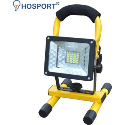 3 Models 24 LED Floodlight Portable 30W Rechargeable Floodlight Waterproof Outdoor Light Construction Lamp LED Light Searchlight
