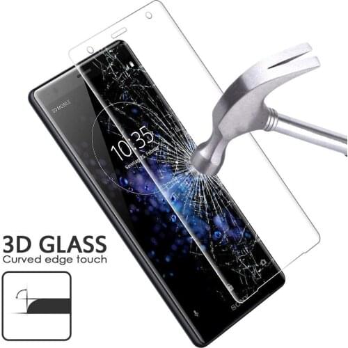 3D Curved Screen Protector For Sony Xperia XZ2 Tempered Glass Full Screen Cover For Sony Xperia XZ2 Compact Protective Film