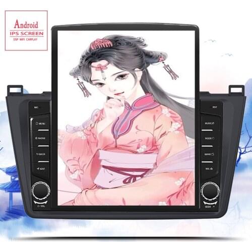 Car Android 10.0 Multimedia Player For Mazda 6 Rui wing 2007 2008 2009 2010 2011 2012 2 Din Radio Audio GPS 2Din Navi WIFI 6GB