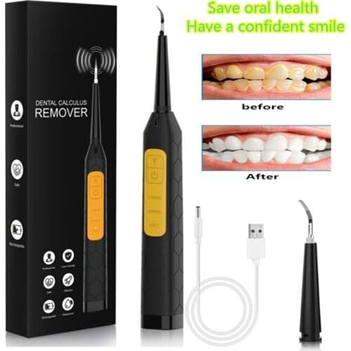 Electric Ultrasonic Sonic Dental Scaler LED Display Tooth Calculus Remover Cleaner Tooth Stains Tartar Tool Whiten Teeth Tartar