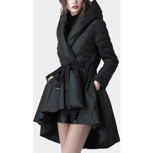 KMETRAM Womens Down Jacket Winter Jacket Women Clothes 2020 Fashion European Long Coat Female Warm Parka Manteau Femme WC8150