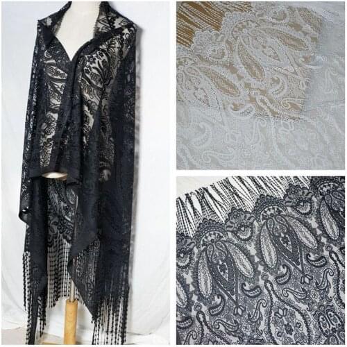 2Pieces Selling 1.3M Wide African Fabric High Quality Exquisite Lace Fabric DIY Clothing Accessories Dress Curtain Material