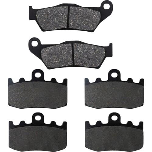 Motorcycle Front and Rear Brake Pads for BMW RG 1200 GS RG1200 GS RG1200GS K25 Cast Wheel 2004 2005 2006 2007 2008