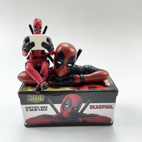2021 new Disney Car Marvel Interior Decoration Personality Anime Deadpool 2 Decoration Personality Anime DeadPool Action