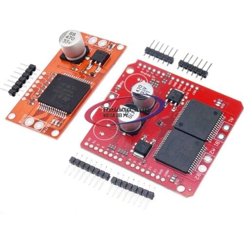 VNH2SP30= VNH3SP30 Moto Shield Full Bridge Stepper Motor Driver Module High Current 30A Drive Board For Arduino Replaced L298N