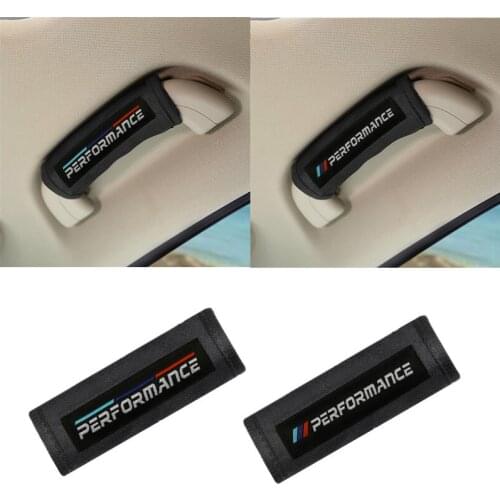 Car interior Car roof handle plush protective cover for BMW M Power Performance M3 M5 X1 X3 X5 X6 E46 E39 E36