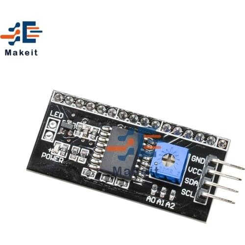 IIC I2C TWI SPI Serial Interface Board Port For Arduino 1602 2004 LCD 1602 Adapter Plate LCD Adapter Converter Module DIY KIT