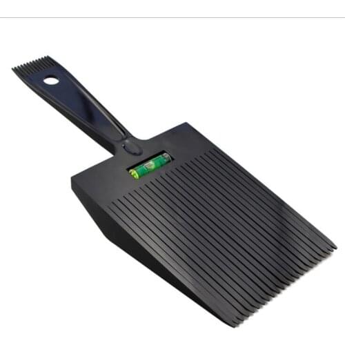 Flattop comb Large Wide Fork Flat Combs with Balance Ruler Flat Topper Styling Hair Brushes Hairdressers Tool