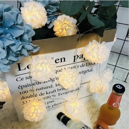 3pcs 10LEDs Fairy Snowdrop String Lights Led Garland Lights Christmas Lantern Indoor Garden Wedding Decoration Holiday light