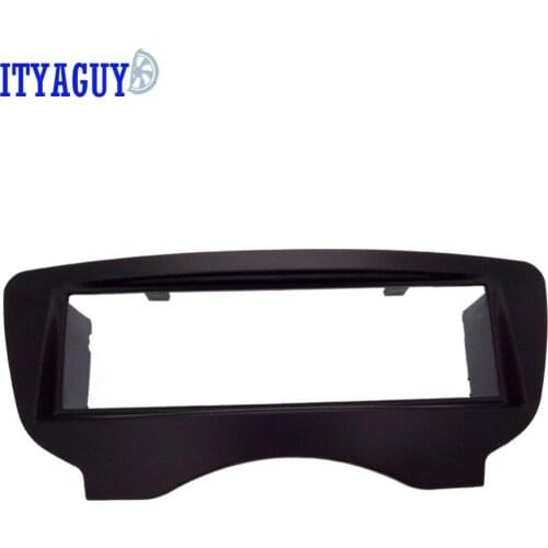 Hight Quality fascia for BYD F0 2012 Car refitting 1DIN Stereo DVD panel audio frame black Free shipping