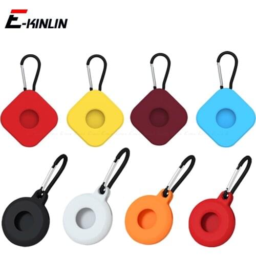 Protective Case For Apple AirTag Silicone Shockproof Anti-lost Tracker Protector Cover For Air Tag 2021 Bag Shell Accessories