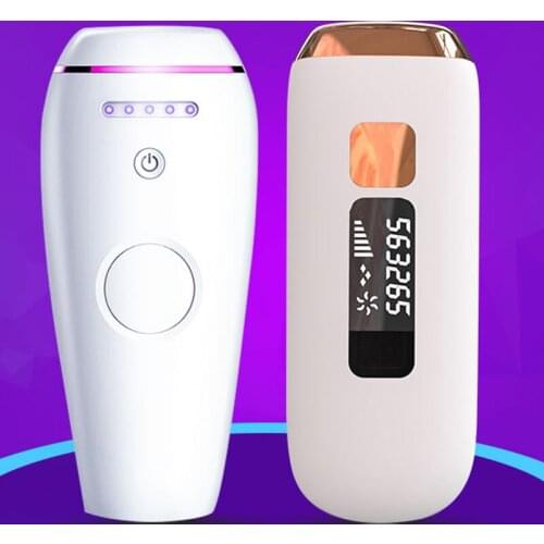 Female Electric Laser Epilator 50w Flash Permanent Hair Removal Painless Rejuvenation 8 Weeks Silky Electric Laser Epilator
