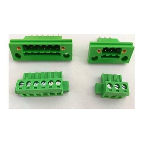 10pairs Wall terminal 2EDGWB-5.08-2P - 10P, pluggable terminal pluggable terminal block 2P3P4P5P6P7P8P10P