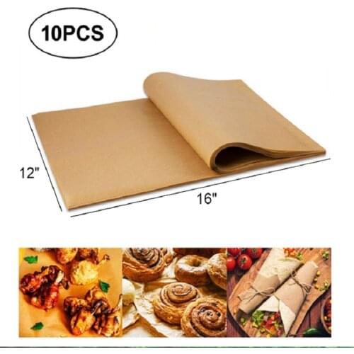 10PCS Reusable Non Stick Baking Paper High Temperature Resistant Sheet Pastry Baking Oilpaper Grill Baking Mat Baking Tools
