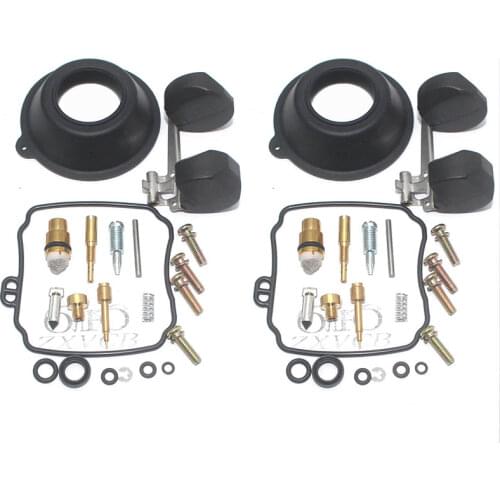 2pcs for XVS650 V-Star 650 1998-2014 XVS 650 Motorcycle carburetor repair kit plunger diaphragm parts