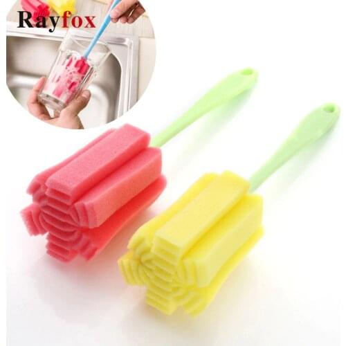 Kitchen Gadgets Multi-purpose Clean Up Brush Mug Coffee Teacup Cleaning Sponge Brush Tool Kitchen Accessories Water Bottle Brush