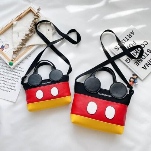 Fashion Pu Parent-child Bag Cute One Shoulder Messenger Backpack Casual Kids Girls Bag New Childrens Handbag