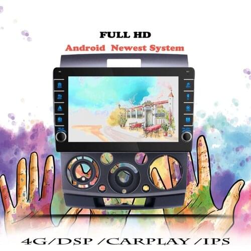 Multimedia Player Car Radio For Ford Ranger 2 Everest 2 For Mazda BT-50 J97M 2006 -2009 2010 2011 Android DVD Navi GPS Head Unit