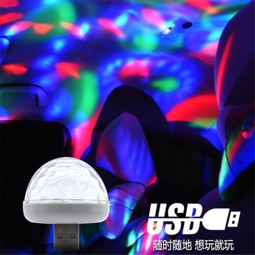 NEW Multi Color USB LED Car light for Citroen Picasso C1 C2 C3 C4 C4L C5 DS3 DS4 DS5 DS6 Elysee C-Quatre