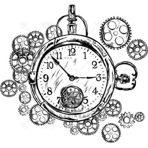 Retro lock Transparent Clear Silicone Stamp/Seal for DIY scrapbooking/photo album Decorative clear stamp 232