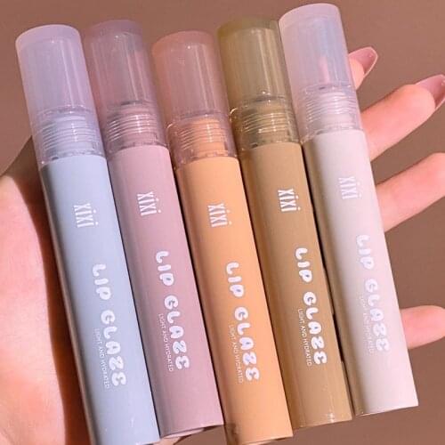 Light Fog Soft Mist Velvet Lip Glaze Matte Liquid Lipstick Long Lasting Waterproof Pigmented Smooth Lip Gloss Natural Lip Makeup