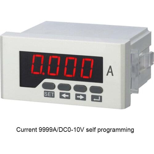0-10V Tachometer digital display inverter 4-20MA input display frequency Hz motor speedometer tachometer DP3