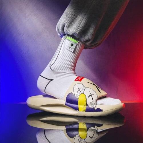 Slippers Mens Summer Home Indoor Non-slip Couple Models 2021 Korean Jacket Large Size Sandals