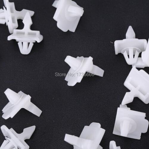 50PCS Front Fender Lower Panel Moulding Clips 001-988-49-81 Case for Mercedes W124 W201 190D 300E & 400E 1984-1995
