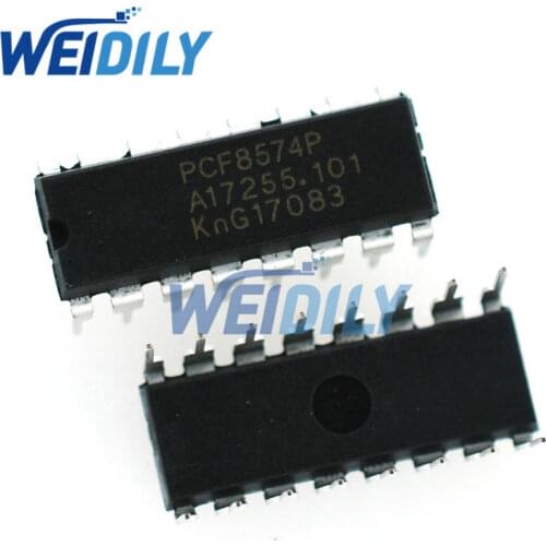 5PCS/LOT PCF8574P DIP16 PCF8574 DIP 8574P DIP-16 PCF8574AP new and original IC