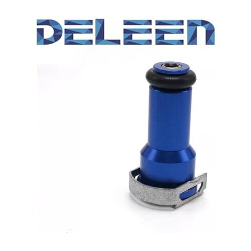 Deleen 4pcs of a set Fuel Injector 2200cc 210lb Adapter Hats w Filters Short NGI-2 - 14mm EV1 60mm Car Accessories