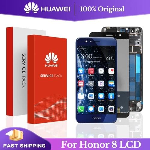 5.2" Original Display For Huawei Honor 8 LCD Display Touch Screen For Huawei Honor 8 LCD With Frame FRD-L19 FRD-L09 Replacement