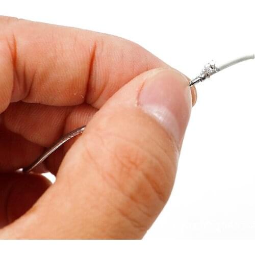 1MM /2MM x110M THIN ROUND GOLD OR SILVER ELASTIC LUREX METALIC CORD SWING TAG GIFT WRAPPING