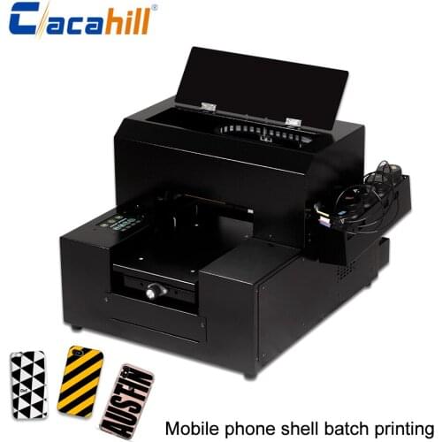 Mobile phone shell printer multifunctional portable A4 uses Epson L800 print head for card/gift box/U disk/lighter printing