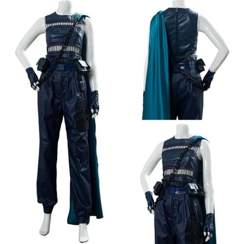 Fast delivery Anime Birds of Prey Cosplay Huntress Costume Outfit Uniform Suit Halloween Carnival suit women autumn clothes