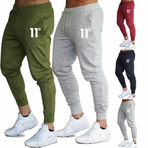 Fashion Mens Sport Pants Gym Slim Fit Trousers Running Joggers Gym Sweatpants fitness room wear physical education class wear