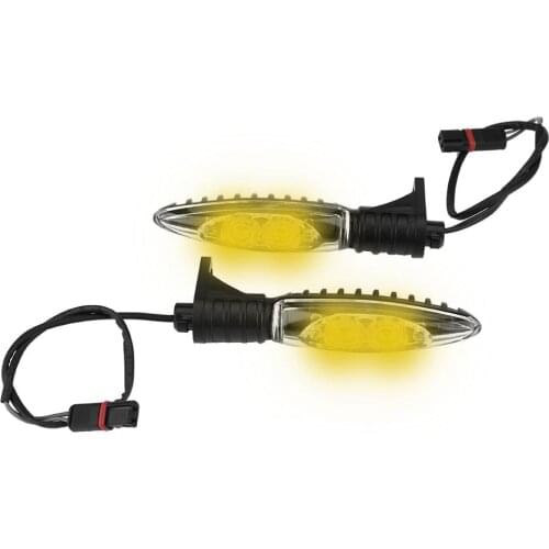 Motorcycle Front LED Turn Signal Indicator Light Blinker Lamp For BMW R1200GS ADV 2014-2017 Adopted High Bright LED